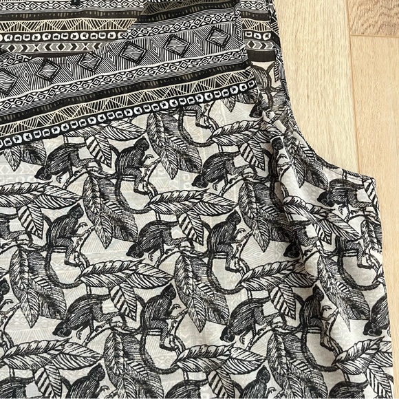 Nic + Zoe Mirrored Monkeys Blouse - Picture 5 of 6